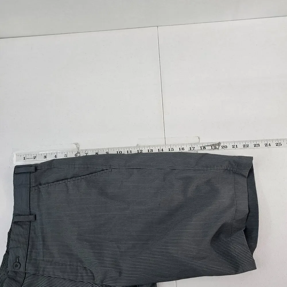 Nike flat front golf chino shorts size 32 gray mens‎ 400775-021